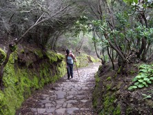 Sdeuropa, Spanien, La Gomera: Genusswandern - Treppenaufstieg